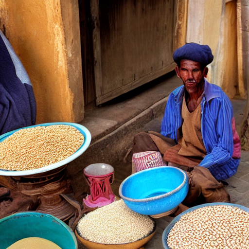 090_Street merchant with bowls of grains and other products..png